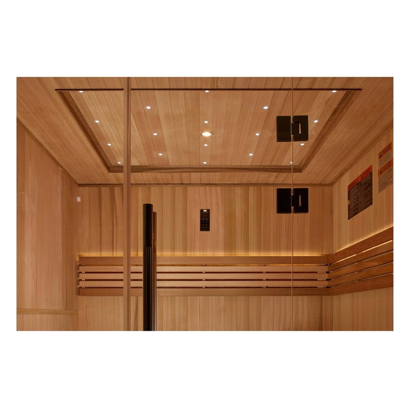Sauna vapeur traditionnel « Osla » pour 6 personnes | Golden Designs