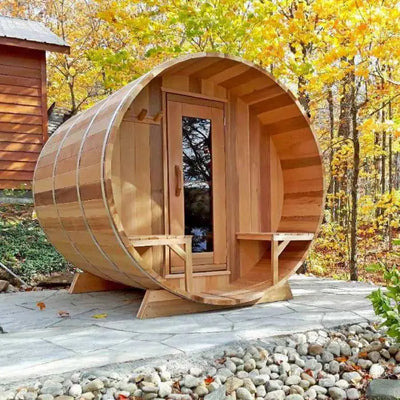 Outdoor Barrel Saunas