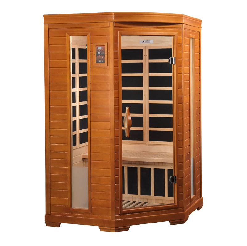 2 Person Dynamic "Heming" Elite  Ultra Low EMF Far IR Sauna | Golden Designs