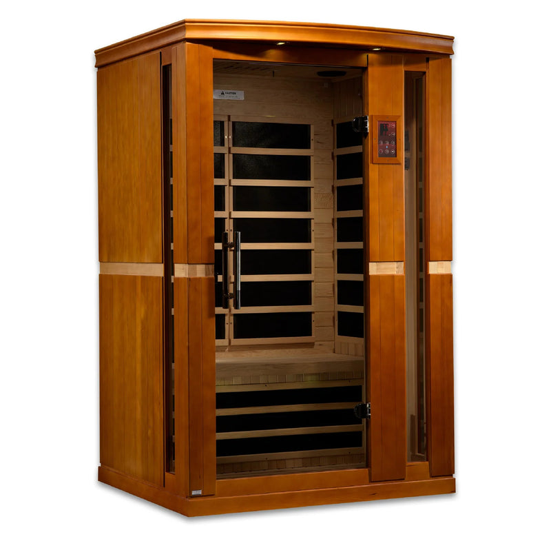 2 Person Dynamic "Vittoria Elite" Ultra Low EMF Far IR Sauna | Golden Designs
