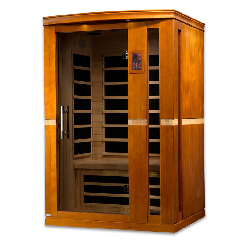 2 Person Dynamic "Vittoria Elite" Ultra Low EMF Far IR Sauna | Golden Designs