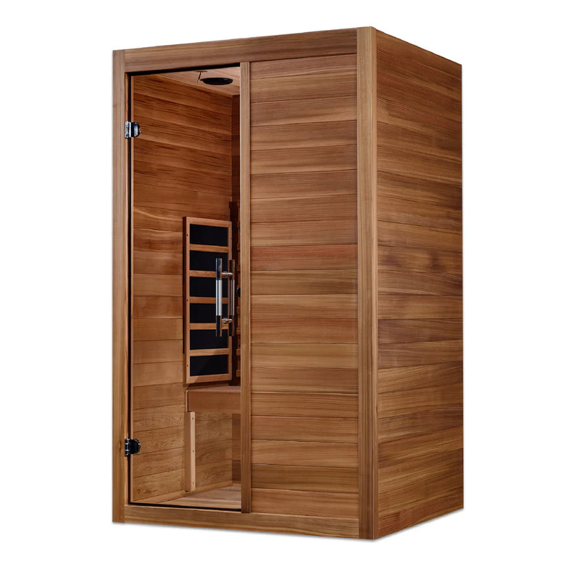 3 Person Maxxus "S-Line" Person Full Spectrum IR Sauna | Golden Designs