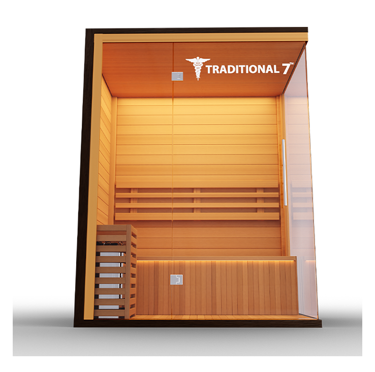 3 Person Home Steam Sauna | Traditional 7™