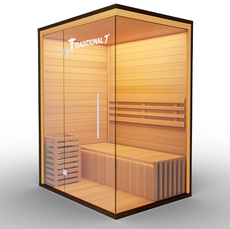 3 Person Home Steam Sauna | Traditional 7™