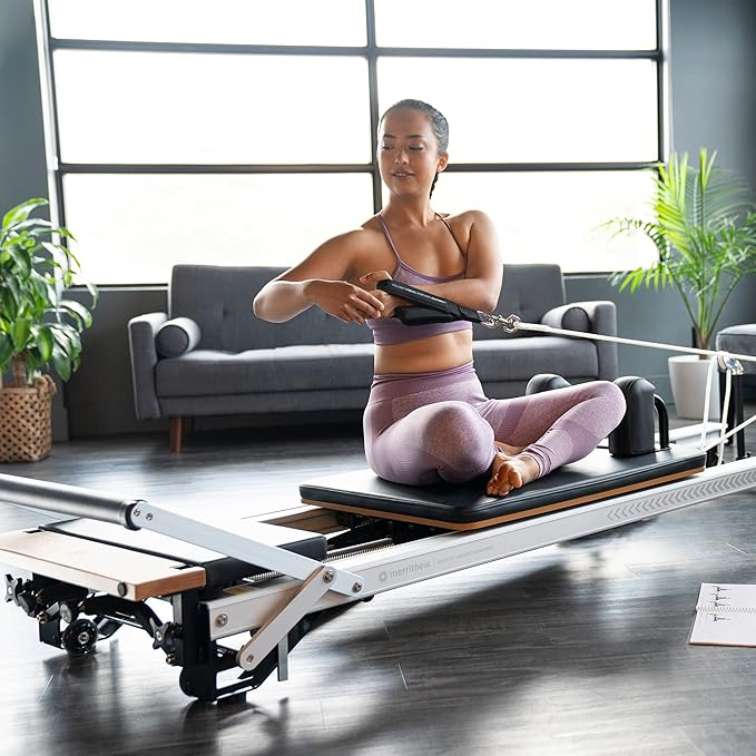Merrithew™ At Home SPX® Reformer Essential with Vertical Stand