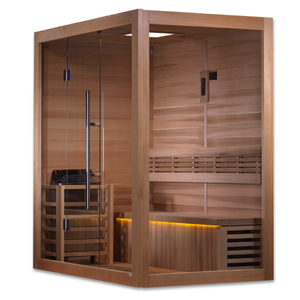 4 Person "Forssa" Traditional Steam Sauna | Golden Designs