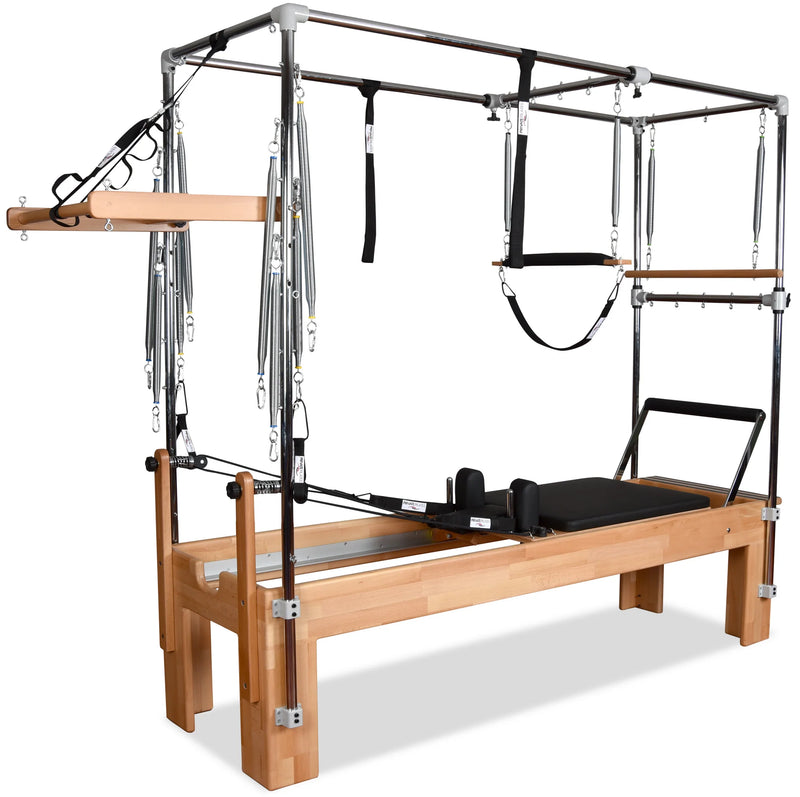 Private Pilates Premium Combo Cadillac Reformer Bundle - Higher Legs/Frame