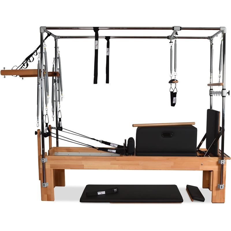 Private Pilates Premium Combo Cadillac Reformer Bundle - Higher Legs/Frame