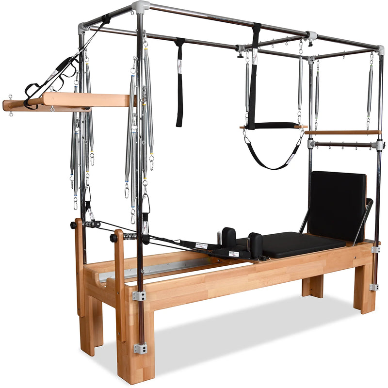 Private Pilates Premium Combo Cadillac Reformer Bundle - Higher Legs/Frame