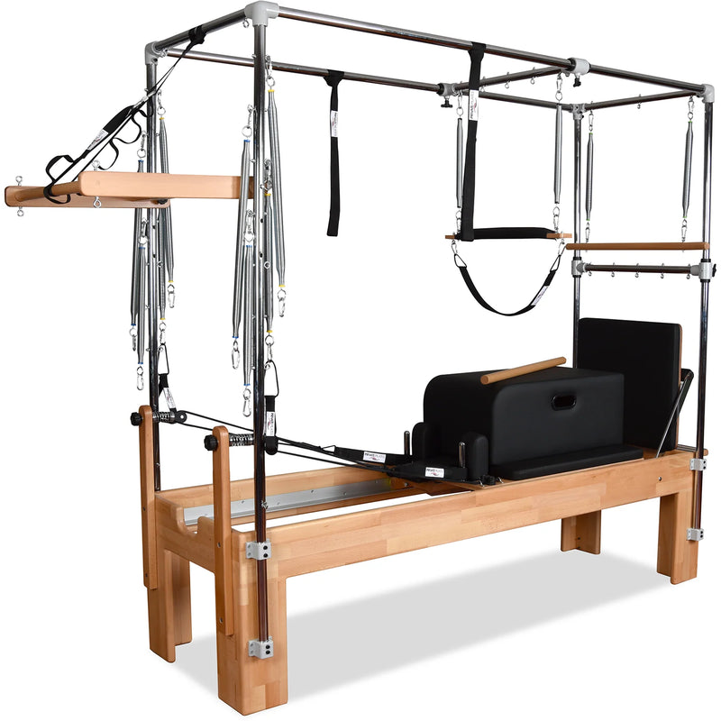 Private Pilates Premium Combo Cadillac Reformer Bundle - Higher Legs/Frame