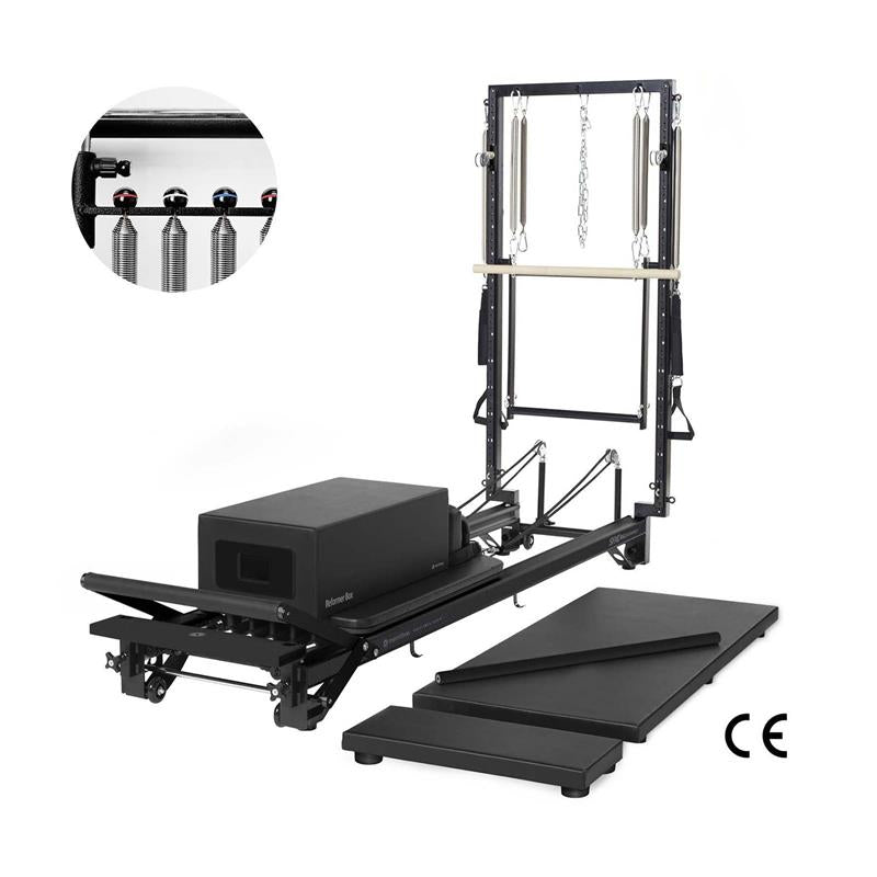 Merrithew™ SPX® Max Plus™ Reformer Bundle with High Precision Gearbar - (Jet Black)