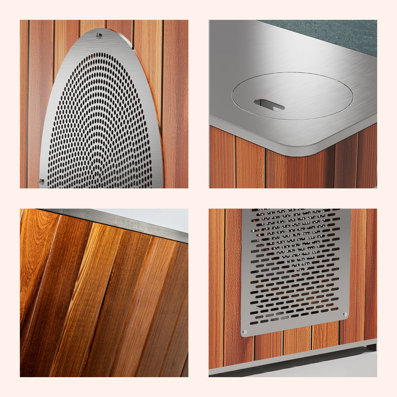 Syochi Premium Stainless Red Cedar G5 Plunge - All in One Cold & Hot