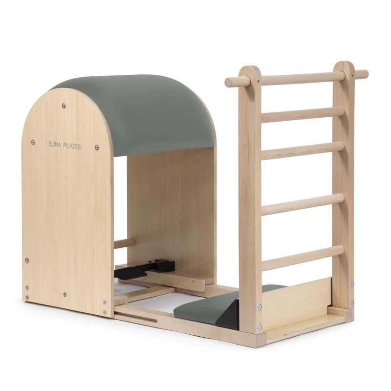 Elina Pilates® Pilates Ladder Barrel ELITE With Wooden Base