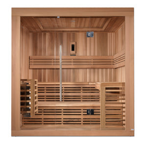 6 Person "Osla" Traditional Steam Sauna | Golden Designs