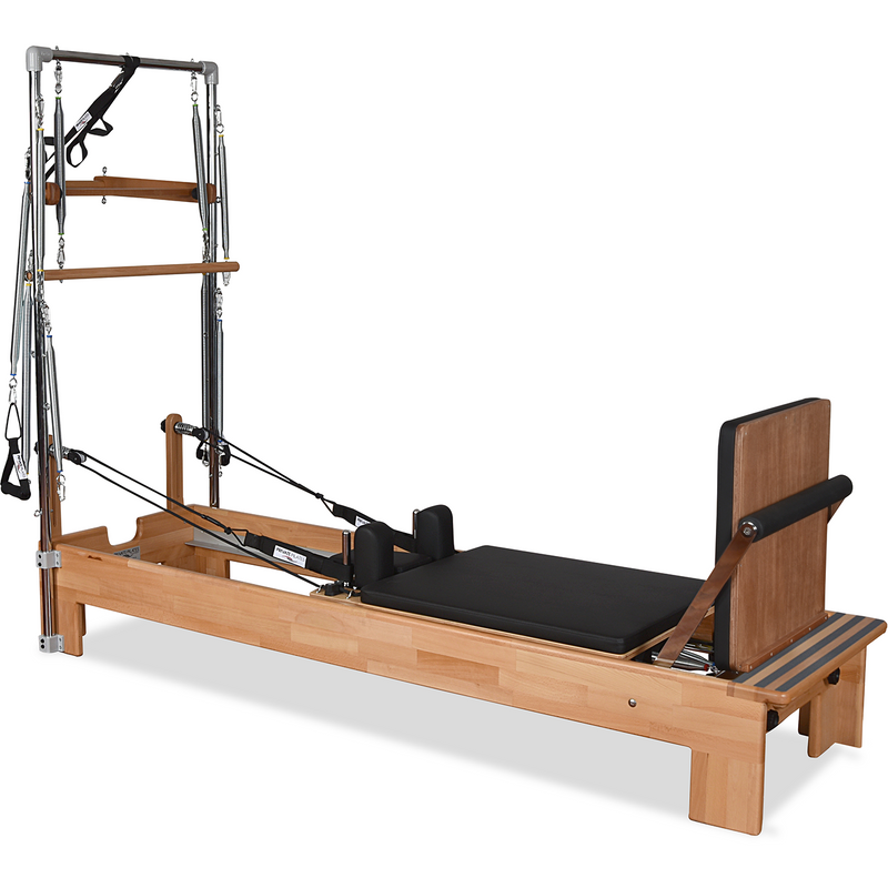 Private Pilates Premium Wood Reformer-Tower Bundle