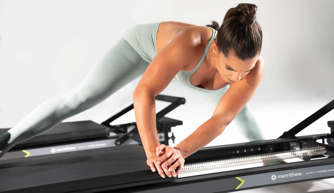 セット割あり！merrithew フィットネスサークル Merrithew™ MPX™ Reformer Package with Vertical Stand